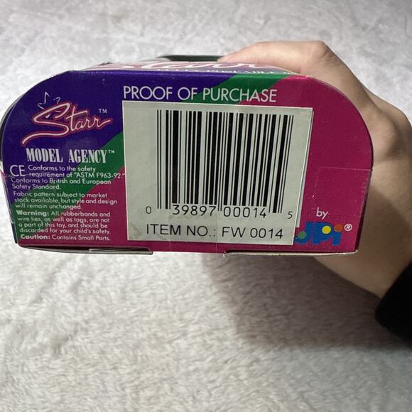 Vtg Starr Model Agency Funwear Collection Modeled by Dawn Doll 6.5” FW0014 JPI - Picture 3 of 4